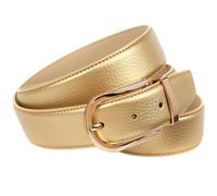 Ledergürtel ANTHONI CROWN, Damen, Gr. 80, blau, Leder, unifarben, Gürtel Ledergürtel, in marineblau (47266548-80)