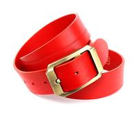 Ledergürtel ANTHONI CROWN, Damen, Gr. 90, rot, Rindsleder, Gürtel Ledergürtel (75165961-90) rot