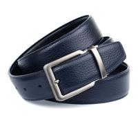 Anthoni Crown Herren L1PN.T88 Gürtel, Blau (Dunkelblau 080), 676 (Herstellergröße: 100)