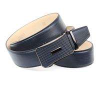 Ledergürtel ANTHONI CROWN Gr. 115, blau (dunkelblau) Damen Gürtel (68112010-115) dunkelblau