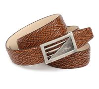 Ledergürtel ANTHONI CROWN, Herren, Gr. 85, schwarz, Leder, unifarben, Gürtel Ledergürtel (85961166-85)