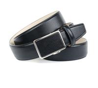 Ledergürtel ANTHONI CROWN, Herren, Gr. 90, schwarz, Leder, animal-print, Gürtel Ledergürtel, mit Waranprägung, Herrengürtel (83035163-90) schwarz