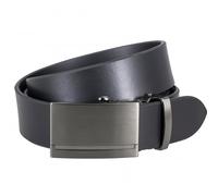 Ledergürtel - Automatik - schwarz Lindenmann