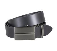 Ledergürtel - Automatik - schwarz Lindenmann