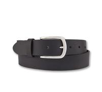 Ledergürtel BERND GÖTZ "Ledergürtel mit dekorativer, offener Silberschließe", Damen, Gr. 110, schwarz, Rindsleder, Gürtel Ledergürtel (40004451-110) schwarz