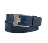 Ledergürtel BERND GÖTZ "Ledergürtel mit extrabreitem Powerlook", Herren, Gr. 105, dunkelblau, Rindsleder, Gürtel Ledergürtel (31984409-105) dunkelblau