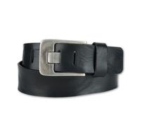 Ledergürtel BERND GÖTZ "Ledergürtel mit extrabreitem Powerlook", Herren, Gr. 110, schwarz, Rindsleder, Gürtel Ledergürtel (89576152-110) schwarz