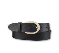 Ledergürtel BERND GÖTZ "Ledergürtel mit hochwertiger Goldschließe, Business & Casual", Damen, Gr. 105, schwarz, Rindsleder, Gürtel Ledergürtel (54853058-105) schwarz