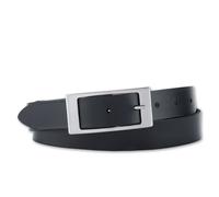 Ledergürtel BERND GÖTZ "Ledergürtel mit Rechteckschließe", Damen, Gr. 85, schwarz, Rindsleder, Gürtel Ledergürtel (93343933-85) schwarz