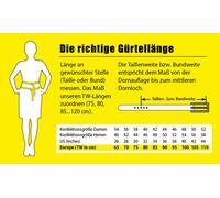 Ledergürtel BERND GÖTZ "Ledergürtel mit silberfarbener Schließe", Herren, Gr. 1/35, schwarz, Rindsleder, Gürtel Ledergürtel (10596848-135) schwarz