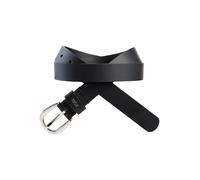 Ledergürtel BOSS "Laci BOSS Sz25", Damen, Gr. 95, schwarz 001, Leder, unifarben, Gürtel Ledergürtel, aus italienischem Leder (21486061-95) schwarz 001