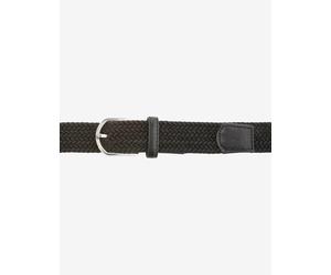 Ledergürtel BRAX "Style DAMENGÜRTEL", Damen, Gr. 95, schwarz, Elasthan, Kunstfaser, Leder, Gürtel Ledergürtel (96112029-95) schwarz