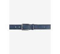 Ledergürtel BRAX "Style HERRENGÜRTEL", Herren, Gr. 11,5, blau, Kunstfaser, Gürtel Ledergürtel (94244524-115) blau