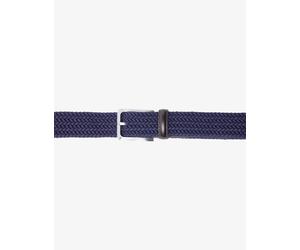 Ledergürtel BRAX "Style HERRENGÜRTEL", Herren, Gr. 11,5, blau (navy), Elasthan, Gürtel Ledergürtel (37049044-115) navy