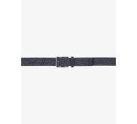 Ledergürtel BRAX "Style HERRENGÜRTEL", Herren, Gr. 85, blau (anthra), Baumwolle, Elasthan, Kunstfaser, Leder, Gürtel Ledergürtel (31253746-85) anthra