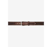 Ledergürtel BRAX "Style HERRENGÜRTEL", Herren, Gr. 85, braun, Kunstfaser, Leder, Gürtel Ledergürtel (25263756-85) braun
