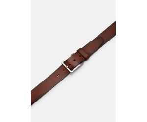 Ledergürtel BUGATTI "bugatti Herrengürtel 0216", Herren, Gr. 120, braun (brandy), Leder, Gürtel Ledergürtel (16308930-120) brandy