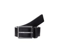 Ledergürtel CALVIN KLEIN "35MM ESSENTIAL BELT", Herren, Gr. 85, schwarz, Leder, unifarben, Gürtel Ledergürtel (61914532-85)