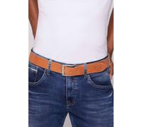 Ledergürtel CAMP DAVID, Herren, Gr. 11,5, braun, Leder, unifarben, Gürtel Ledergürtel, mit Logo-Prägung (52893723-115) braun