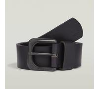 Ledergürtel G-STAR "Zed Belt", Herren, Gr. 105, schwarz (schwarz, matt b), Leder, Gürtel Ledergürtel (60810336-105) schwarz, matt b