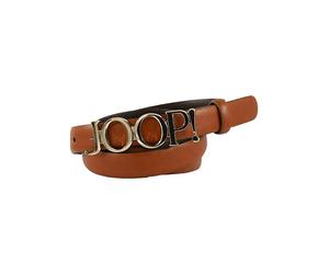 Ledergürtel JOOP, Damen, Gr. 85, cognac, Rindsleder, Gürtel Ledergürtel, mit Logo-Pinschließe, Breite 2 cm (82304622-85) cognac
