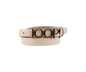 Ledergürtel JOOP, Damen, Gr. 85, natur, Rindsleder, Gürtel Ledergürtel, mit Logo-Pinschließe, Breite 2 cm (71852938-85) natur