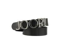 Joop! Ledergürtel aus Rindsleder – schwarz – 85 cm – silber
