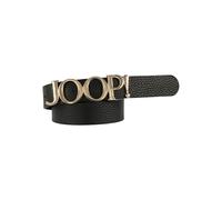 Joop! Gürtel Leder Damen 8366-95-001 Rindnappaleder Logo-Pin-Schließe 2,5 cm Gr. 95 Schwarz