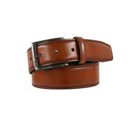 Joop! Gürtel Quilted Coll. Belt Leder Herren 3,5 cm Breite, 110 cm Länge, Cognac