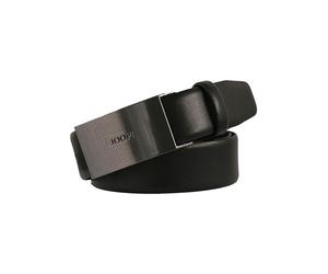 Ledergürtel JOOP, Herren, Gr. 115, schwarz, Rindsleder, Gürtel Ledergürtel, mit Pin-Schließe und Logo-Prägung, Breite 3,5 cm (85972227-115) schwarz
