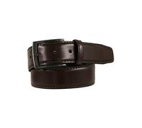 Ledergürtel JOOP, Herren, Gr. 95, schwarz braun, Rindsleder, Gürtel Ledergürtel, Breite 3,5 cm (73753737-95)