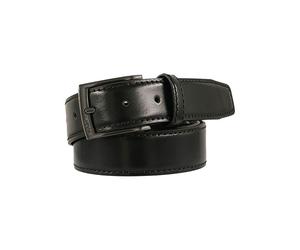 Ledergürtel JOOP, Herren, Gr. 95, schwarz, Rindsleder, Gürtel Ledergürtel, Breite 3,5 cm (76304214-95) schwarz