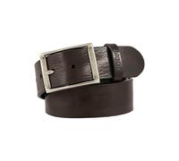 Ledergürtel JOOP JEANS, Herren, Gr. 115, braun (schwarz braun), Rindsleder, Gürtel Ledergürtel (26198644-115) schwarz braun