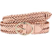 LASCANA Flechtgürtel, Hüftgürtel aus Leder 95 rosa Damen Ledergürtel Gürtel Accessoires Flechtgürtel 95 hellrosa