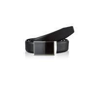 Ledergürtel LERROS "Citybelt *Elegance*", Herren, Gr. 100, schwarz, Kunstfaser, Gürtel Ledergürtel (72431431-100) schwarz