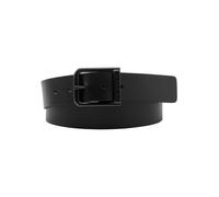 Ledergürtel LEVI'S "ALDERPOINT METAL GÜRTEL", Damen, Gr. 90, schwarz (regularschwarz), Rindsleder, unifarben, Gürtel Ledergürtel, ADLERPOINT METAL BELT (46221858-90) regularschwarz