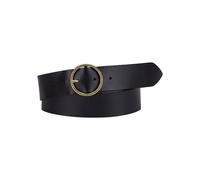 Levi's Ledergürtel Athena Damen Schwarz 90 cm Regular Black