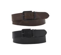 Levi's Unisex Reversible Core Metal Belt Gürtel, Schwarz, 105