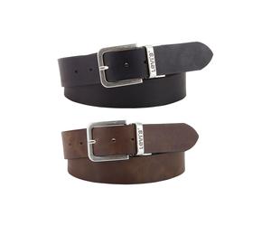 Ledergürtel LEVI'S, Damen, Gr. 115, braun, Leder, Gürtel Ledergürtel, Reversible Core (99195238-115) braun