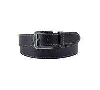 Ledergürtel LEVI'S "LOIRE", Damen, Gr. 120, schwarz, Rindsleder, unifarben, Gürtel Ledergürtel, Unisex (18044256-120) schwarz
