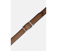 Ledergürtel LLOYD MEN’S BELTS "Lloyd Belts Herrengürtel 0142", Damen, Gr. 120, schwarz (cognac, schwarz), Leder, Gürtel Ledergürtel (56566516-120) cognac, schwarz