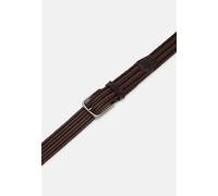 Ledergürtel LLOYD MEN’S BELTS "Lloyd Belts Herrengürtel 0258", Herren, Gr. 85, braun (dunkelbraun), Leder, Gürtel Ledergürtel (58357056-85) dunkelbraun