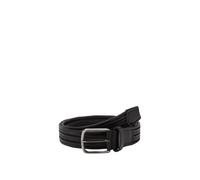 Ledergürtel LLOYD MEN’S BELTS "Lloyd Belts Herrengürtel 0258", Herren, Gr. 85, schwarz, Leder, Gürtel Ledergürtel (60424755-85) schwarz
