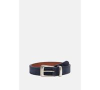 Ledergürtel LLOYD MEN’S BELTS "Lloyd Belts Herrengürtel 0260", Herren, Gr. 100, dunkelblau, Leder, Gürtel Ledergürtel (63671662-100) dunkelblau