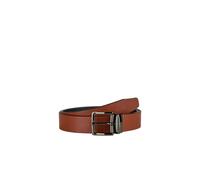 Ledergürtel LLOYD MEN’S BELTS "Lloyd Belts Herrengürtel 0393", Herren, Gr. 110, whisky, schwarz, Leder, Gürtel Ledergürtel (71851603-110) whisky, schwarz