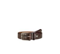 Ledergürtel LLOYD MEN’S BELTS "Lloyd Belts Herrengürtel 0395", Herren, Gr. 105, braun (dunkelbraun), Leder, Gürtel Ledergürtel (47863618-105) dunkelbraun
