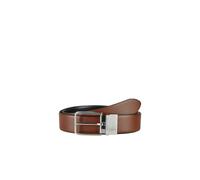 Ledergürtel LLOYD MEN’S BELTS "Lloyd Belts Herrengürtel 0406", Herren, Gr. 85, schwarz (whisky, schwarz), Leder, Gürtel Ledergürtel (93442066-85) whisky, schwarz