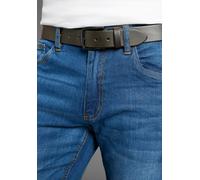 Ledergürtel MAN'S WORLD, Herren, Gr. 125, grün (dunkelgrün), Leder, Gürtel Ledergürtel, im klassischen Design mit edel schimmernder Schnalle - NEW (94697817-125) dunkelgrün