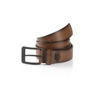 Ledergürtel MONTI "ATLANTA", Herren, Gr. 105, braun (hellbraun), Materialmix, unifarben, Gürtel Ledergürtel, mit dunkler Schließe (94617919-105) hellbraun