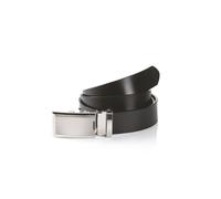 Ledergürtel MONTI, Herren, Gr. 125, schwarz, Obermaterial: 100% Rindsleder, unifarben, Gürtel Ledergürtel, 3,5 cm breit, Klassisch-Business, Automatikschließe (32121603-125) schwarz